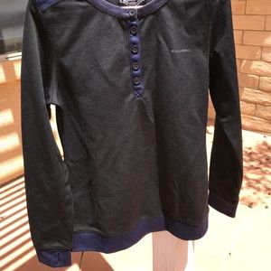 Billabong long sleeve Henley pullover